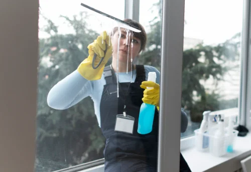 Nettoyage de vitres intérieures et extérieures à Morée